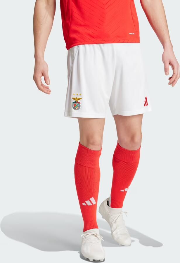 Adidas Benfica 24 25 Thuisshort Wit- Heren Wit - Foto 6