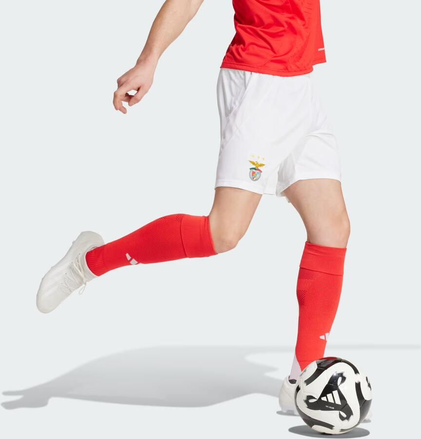 Adidas Benfica 24 25 Thuisshort Wit- Heren Wit - Foto 2