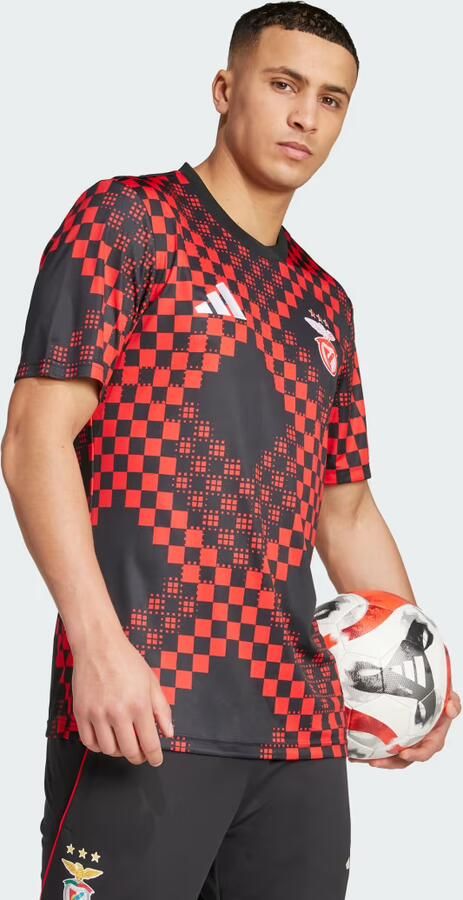 Adidas Benfica 25 26 Pre-Match Voetbalshirt - Foto 5