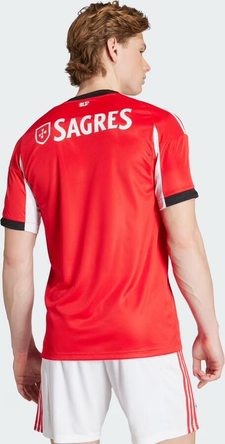 Adidas Benfica 2025 26 Home Shirt Rood- Heren Rood - Foto 5