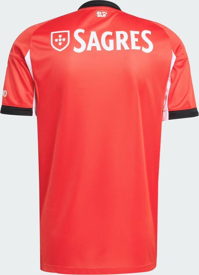 Adidas Benfica 2025 26 Home Shirt Rood- Heren Rood - Foto 4