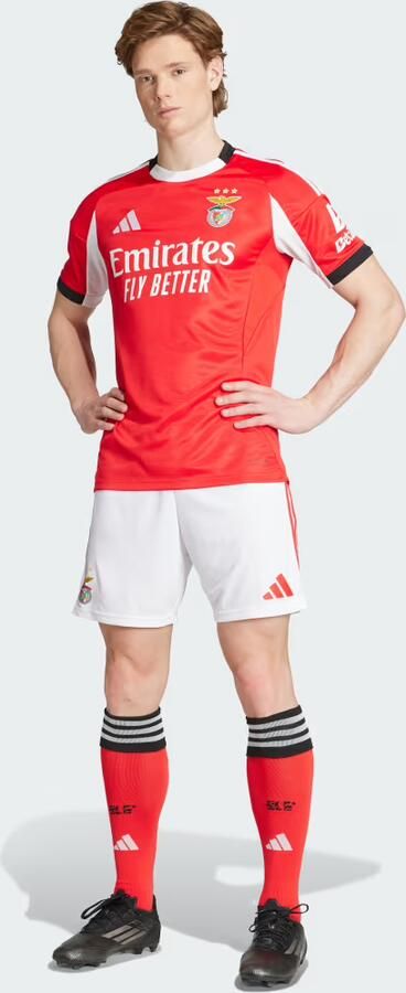 Adidas Benfica 2025 26 Home Shirt Rood- Heren Rood - Foto 6