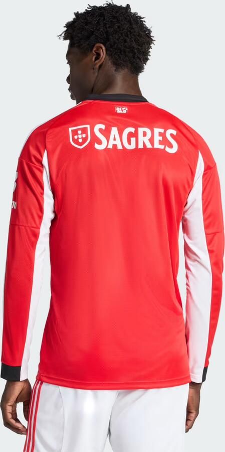 Adidas Benfica 25 26 Thuisshirt met Lange Mouwen - Foto 6