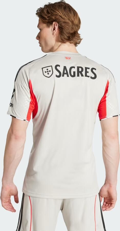 Adidas Benfica 2025 26 Away Shirt Beige- Heren Beige - Foto 5