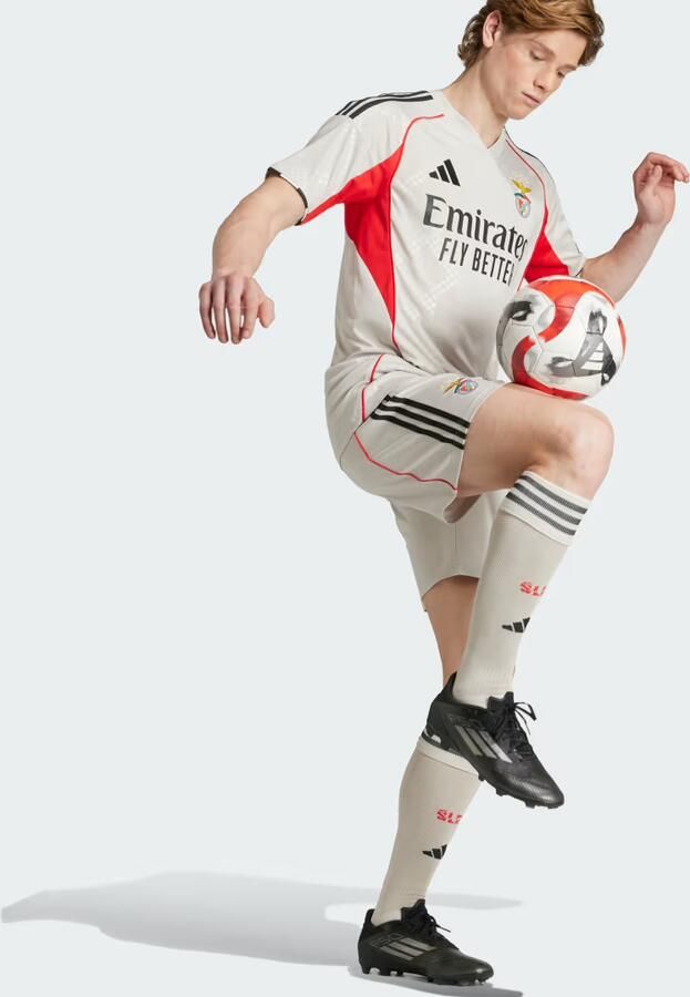 Adidas Benfica 2025 26 Away Shirt Beige- Heren Beige - Foto 3