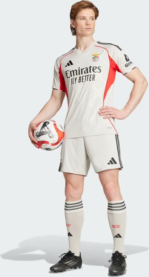 Adidas Benfica 2025 26 Away Shirt Beige- Heren Beige - Foto 4