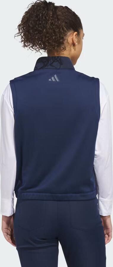Adidas BEYOND THE COURSE CLIMAWARM LOOSE-FIT GILET MET HALFLANGE RITS - Foto 6