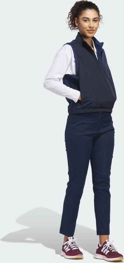 Adidas BEYOND THE COURSE CLIMAWARM LOOSE-FIT GILET MET HALFLANGE RITS - Foto 5