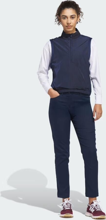 Adidas BEYOND THE COURSE CLIMAWARM LOOSE-FIT GILET MET HALFLANGE RITS - Foto 4