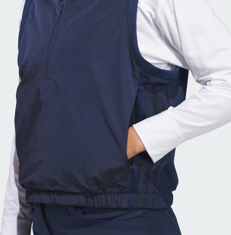 Adidas BEYOND THE COURSE CLIMAWARM LOOSE-FIT GILET MET HALFLANGE RITS - Foto 2