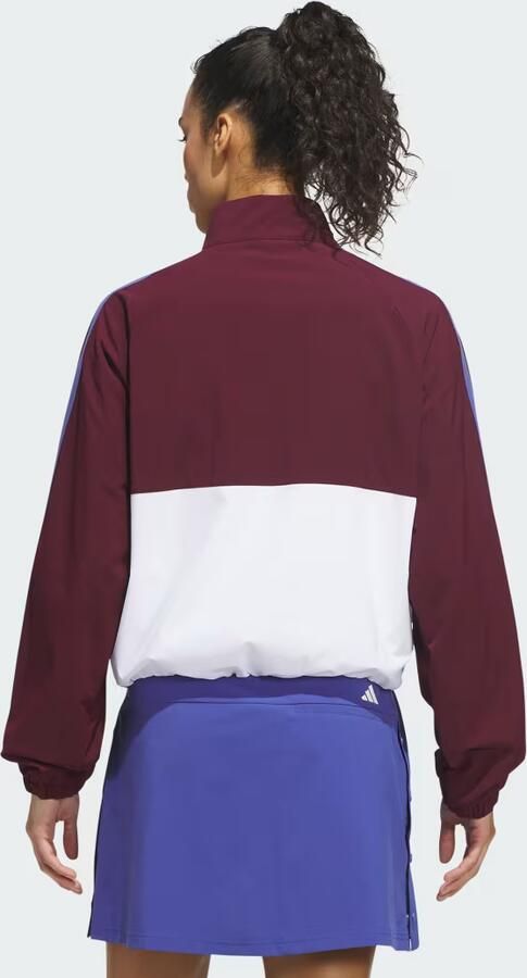Adidas Beyond The Course Colorblock Twistweave Jack met Lange Ritssluiting - Foto 4