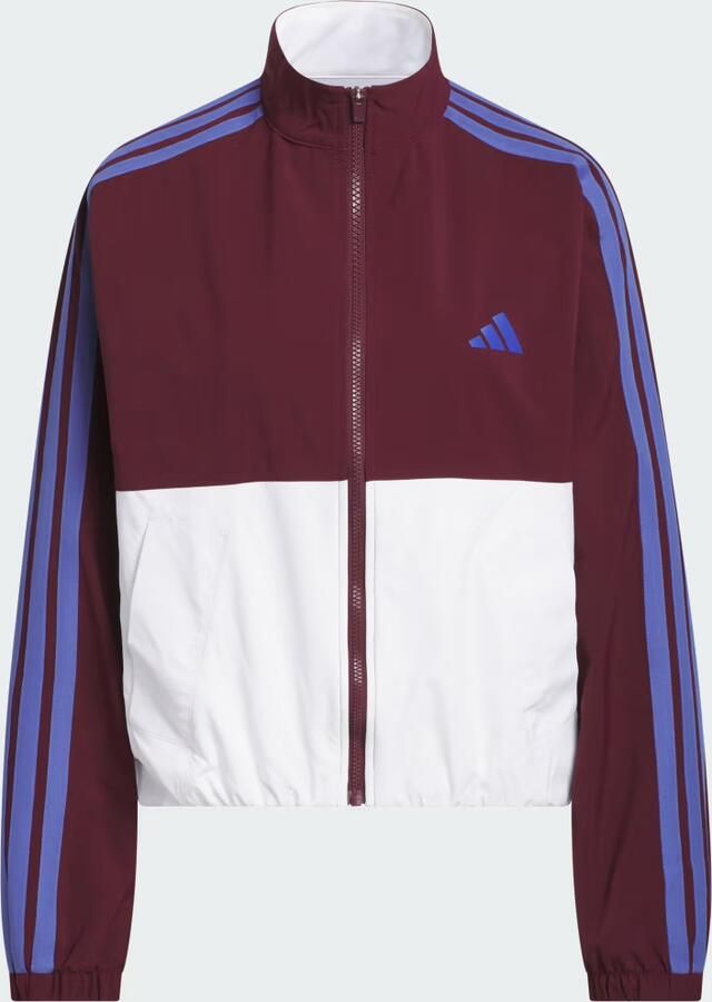 Adidas Beyond The Course Colorblock Twistweave Jack met Lange Ritssluiting - Foto 3