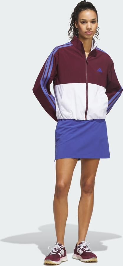 Adidas Beyond The Course Colorblock Twistweave Jack met Lange Ritssluiting - Foto 5