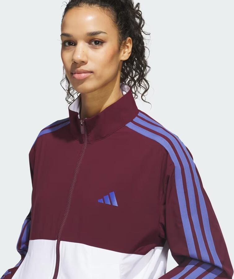 Adidas Beyond The Course Colorblock Twistweave Jack met Lange Ritssluiting - Foto 2