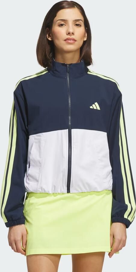 Adidas Beyond The Course Colorblock Twistweave Jack met Lange Ritssluiting