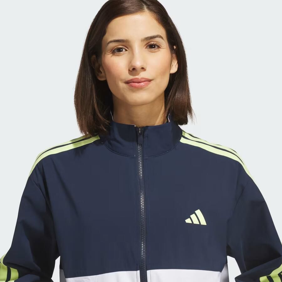 Adidas Beyond The Course Colorblock Twistweave Jack met Lange Ritssluiting - Foto 2
