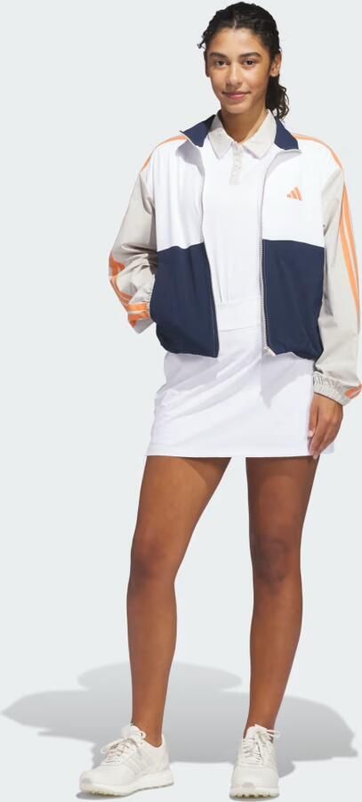 Adidas Beyond The Course Colorblock Twistweave Jack met Lange Ritssluiting - Foto 5