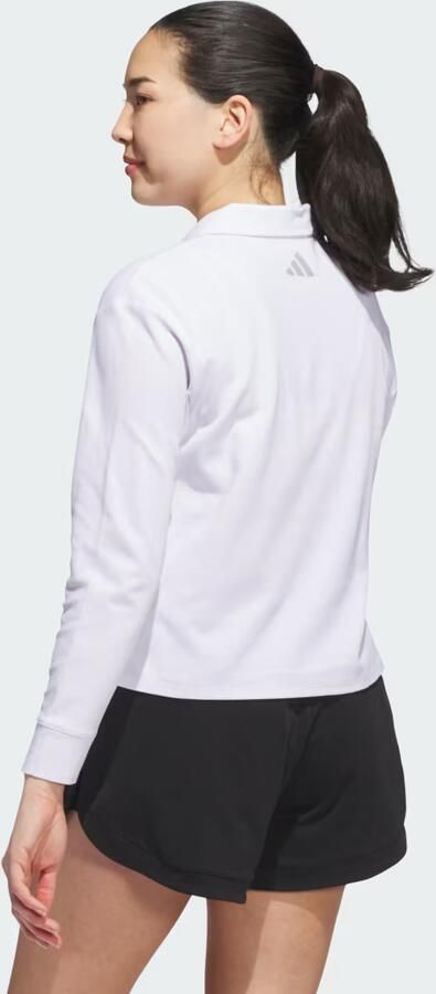 Adidas Beyond The Course Long Sleeve Loose Polo Shirt - Foto 6