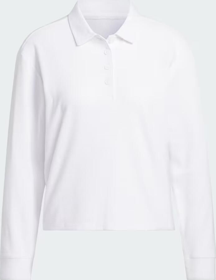 Adidas Beyond The Course Long Sleeve Loose Polo Shirt - Foto 4