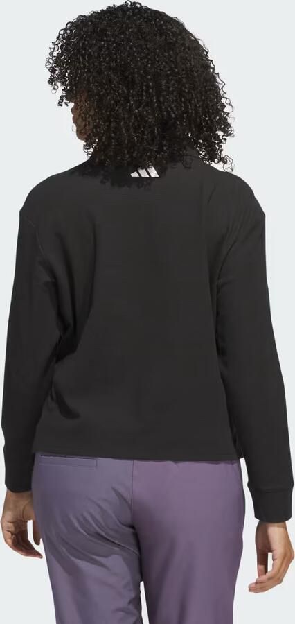 Adidas Beyond The Course Long Sleeve Loose Polo Shirt - Foto 5
