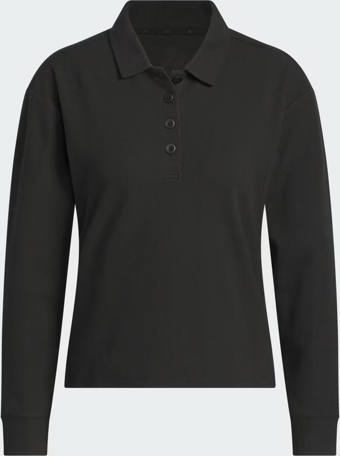 Adidas Beyond The Course Long Sleeve Loose Polo Shirt - Foto 4