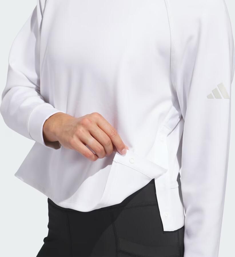 Adidas Beyond The Course Side-snap Twistweave Sweatshirt - Foto 2
