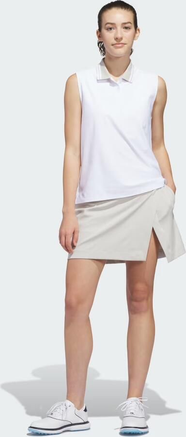 Adidas Beyond The Course Twistknit Mouwloos Poloshirt - Foto 4