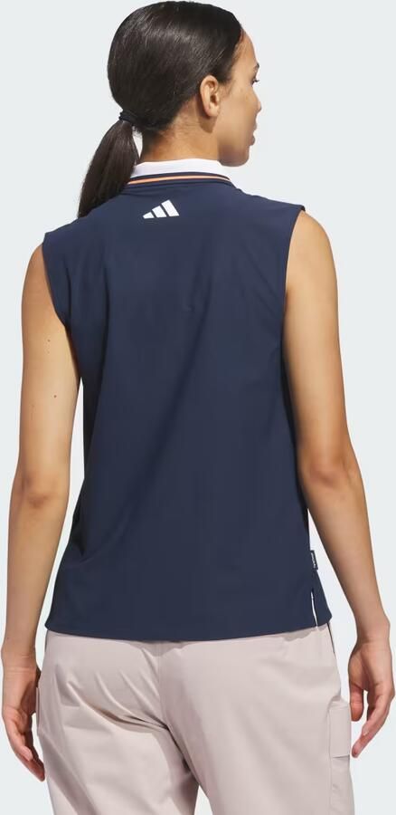 Adidas Beyond The Course Twistknit Mouwloos Poloshirt - Foto 6
