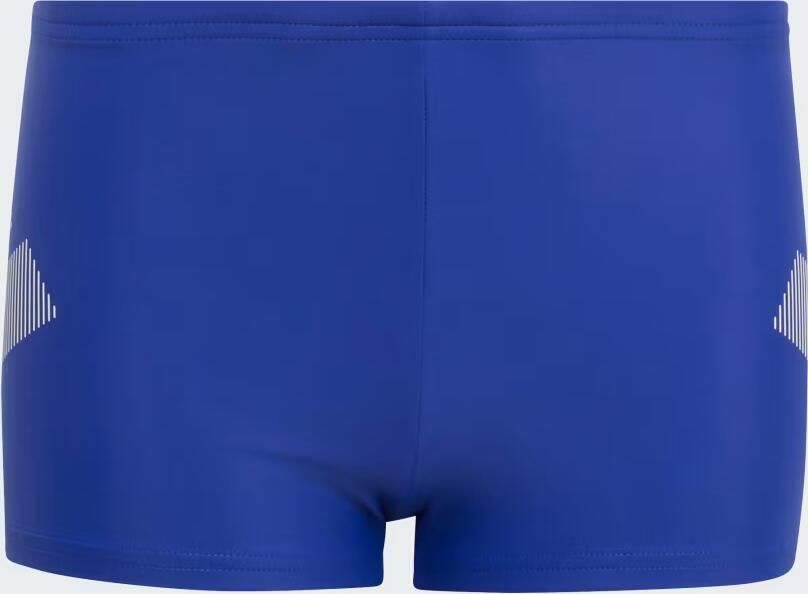Adidas zwemboxer met logo blauw