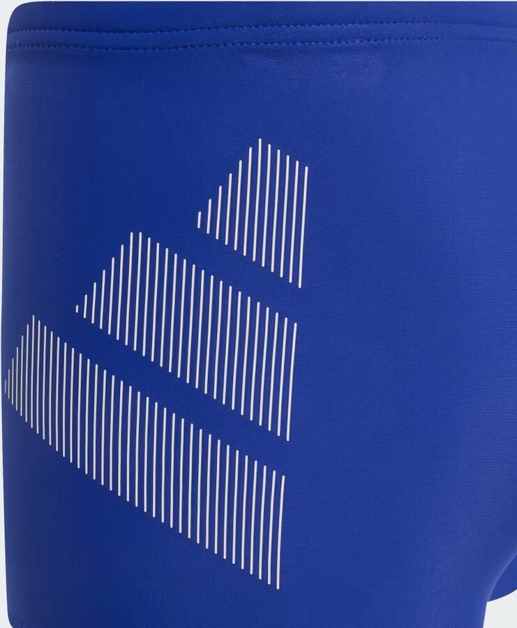 Adidas zwemboxer met logo blauw - Foto 3