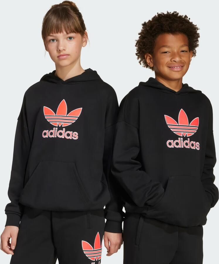Adidas Big Logo Oversized Hoodie Kids