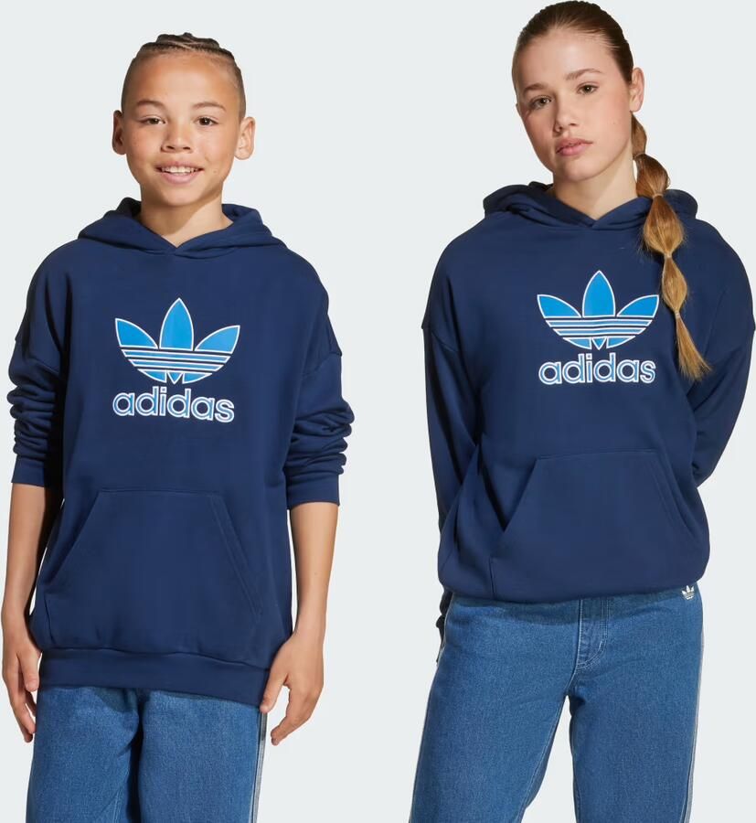 Adidas Big Logo Oversized Hoodie Kids