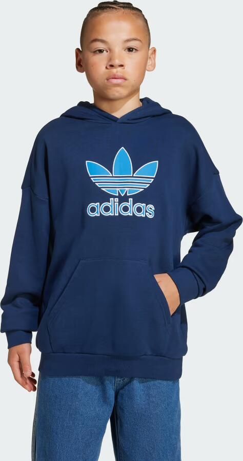 Adidas Big Logo Oversized Hoodie Kids - Foto 4