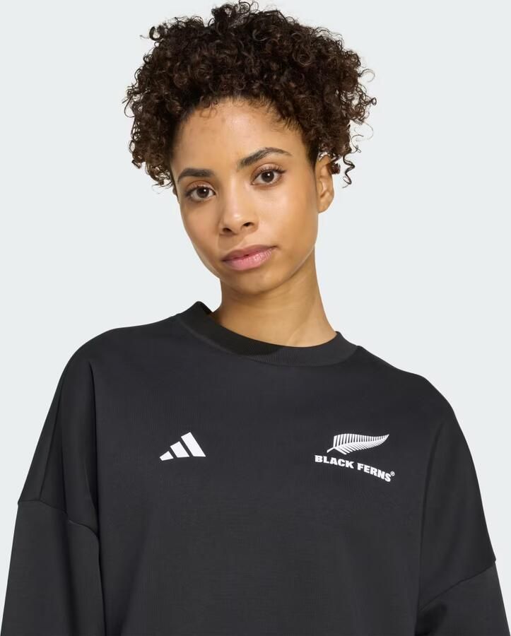Adidas Black Ferns 3-Stripes Sweatshirt - Foto 3