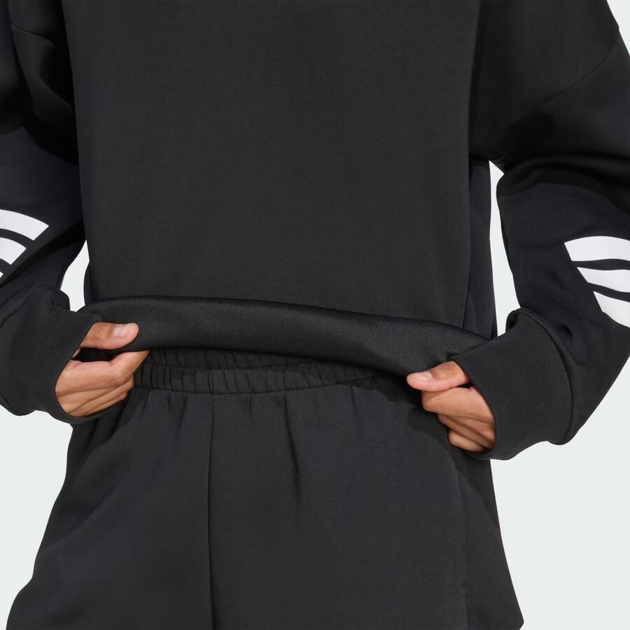 Adidas Black Ferns 3-Stripes Sweatshirt - Foto 2