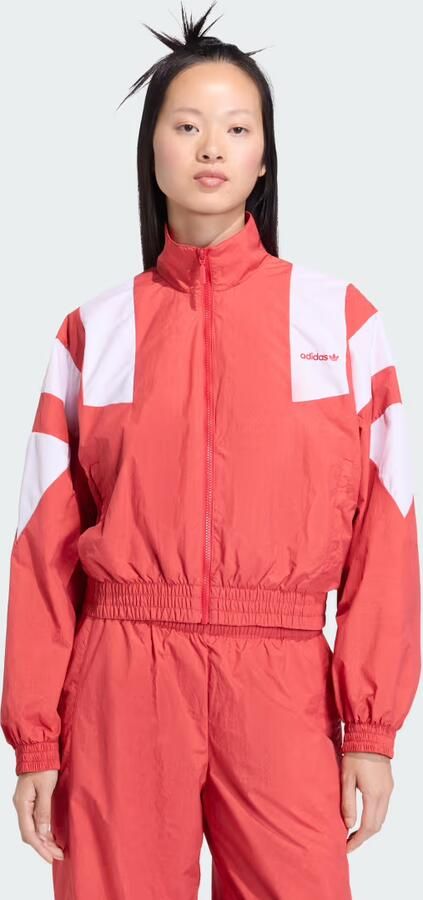 Adidas BLOCKED WASHED SPORTJACK MET RITS
