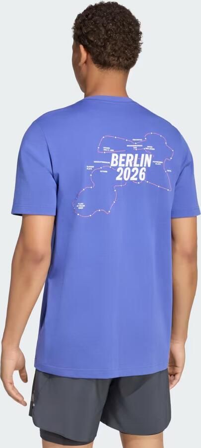 Adidas BMW Berlin Marathon 2026 Map T-shirt