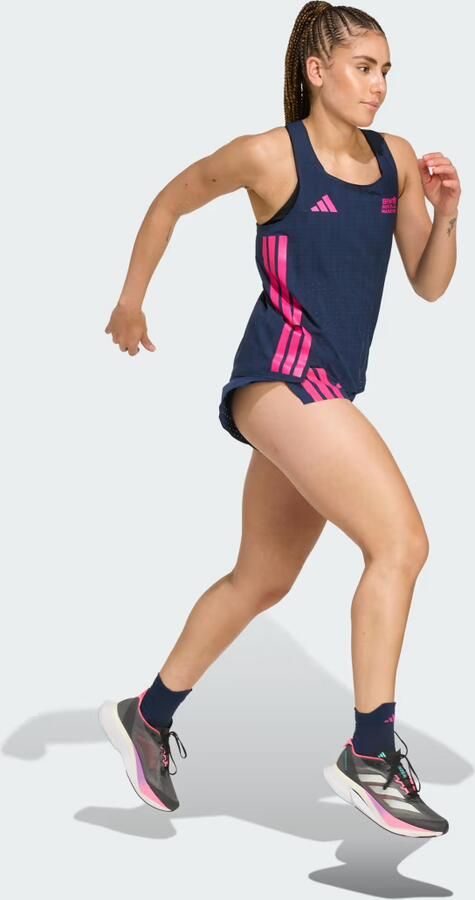 Adidas BMW BERLIN-MARATHON 2025 SPLIT HARDLOOPSHORT VROUWEN - Foto 5