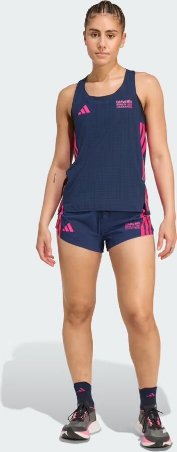 Adidas BMW BERLIN-MARATHON 2025 SPLIT HARDLOOPSHORT VROUWEN - Foto 6