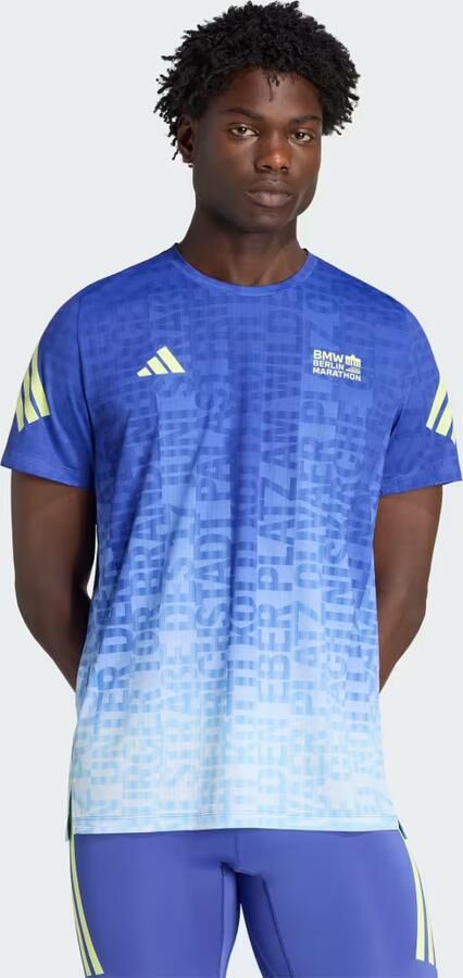 Adidas BMW BERLIN-MARATHON 2026 ALL OVER PRINT T-SHIRT MANNEN