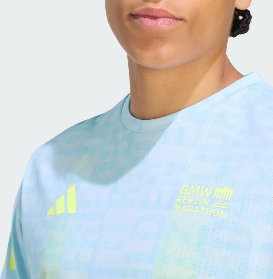 Adidas BMW BERLIN-MARATHON 2026 ALL OVER PRINT T-SHIRT VROUWEN - Foto 2