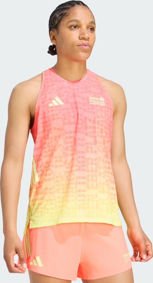Adidas BMW BERLIN-MARATHON 2026 ALL OVER TANKTOP DAMES