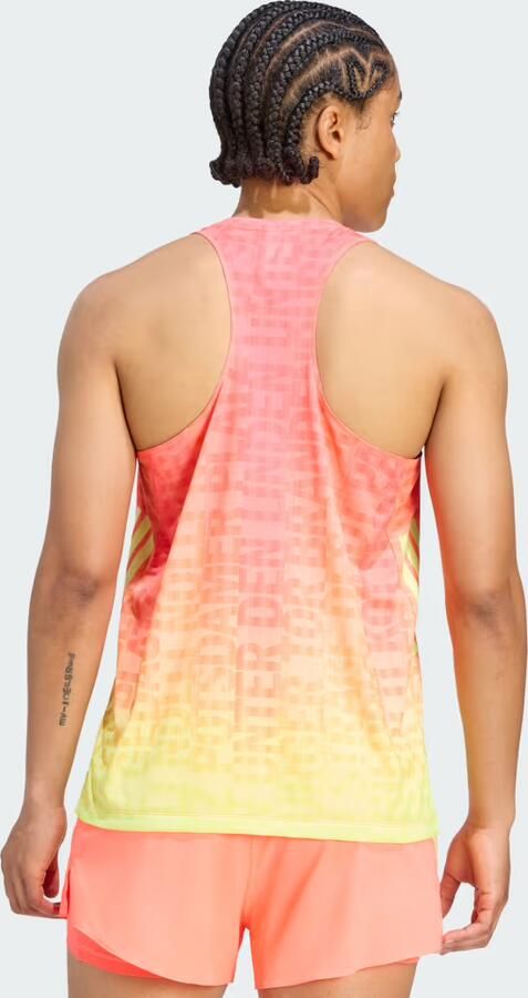 Adidas BMW BERLIN-MARATHON 2026 ALL OVER TANKTOP DAMES - Foto 5