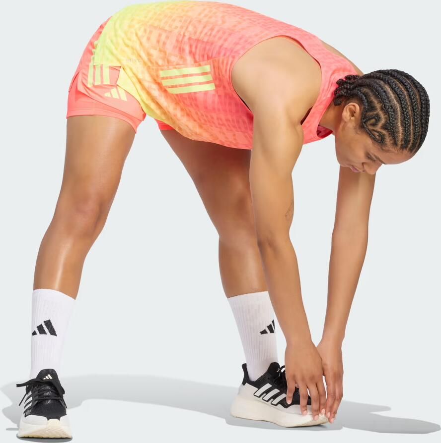 Adidas BMW BERLIN-MARATHON 2026 ALL OVER TANKTOP DAMES - Foto 3