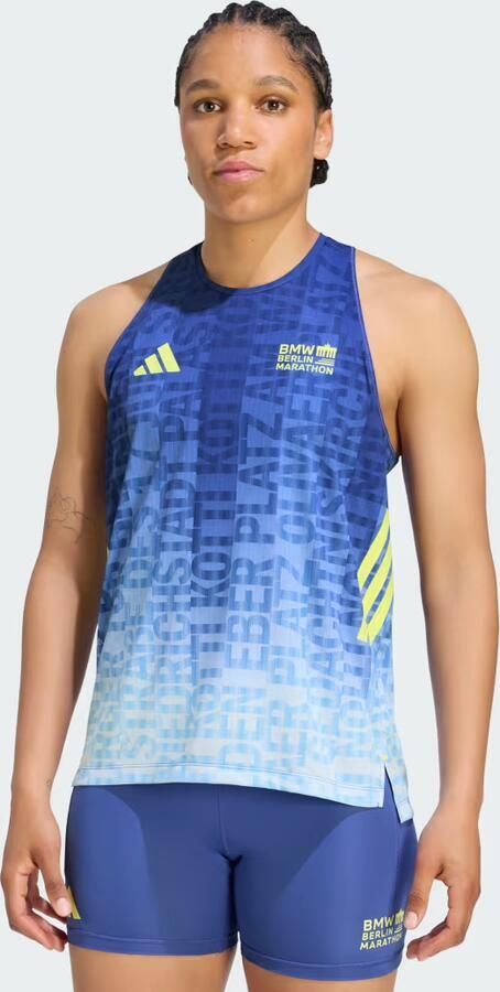 Adidas BMW BERLIN-MARATHON 2026 ALL OVER TANKTOP DAMES