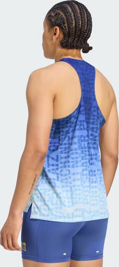 Adidas BMW BERLIN-MARATHON 2026 ALL OVER TANKTOP DAMES - Foto 6