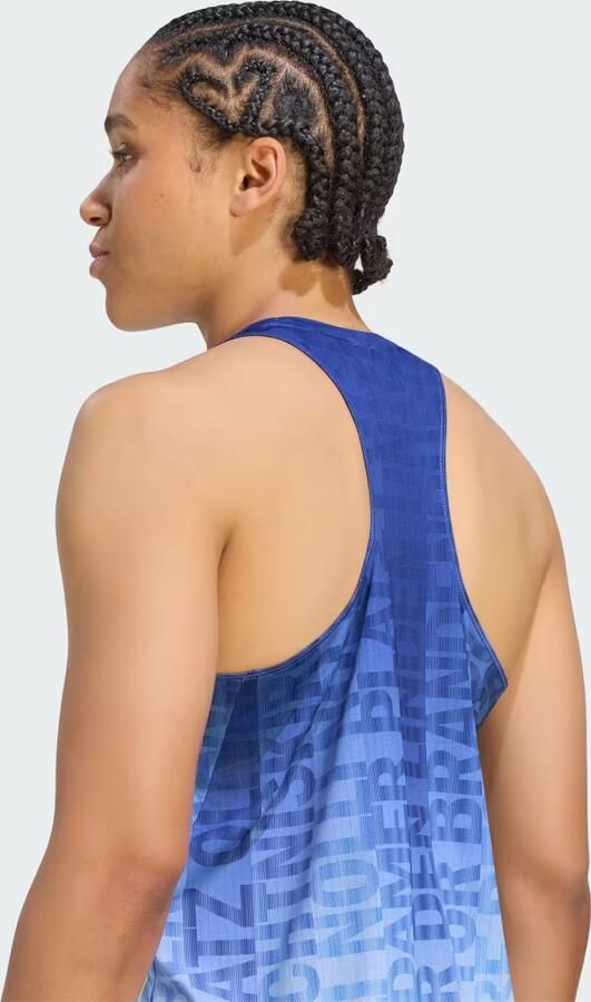 Adidas BMW BERLIN-MARATHON 2026 ALL OVER TANKTOP DAMES - Foto 4