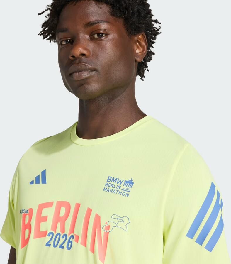 Adidas BMW BERLIN-MARATHON 2026 EVENT T-SHIRT MANNEN - Foto 3