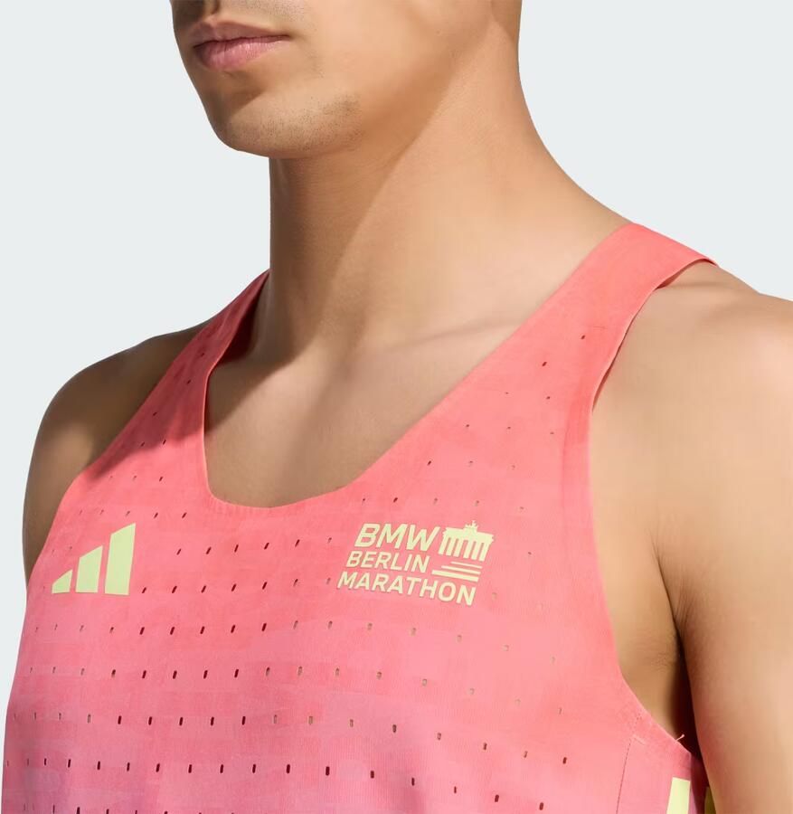 Adidas BMW BERLIN-MARATHON 2026 HARDLOOP SINGLET MANNEN - Foto 3