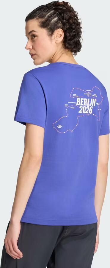 Adidas BMW Berlin Marathon 2026 Map T-shirt